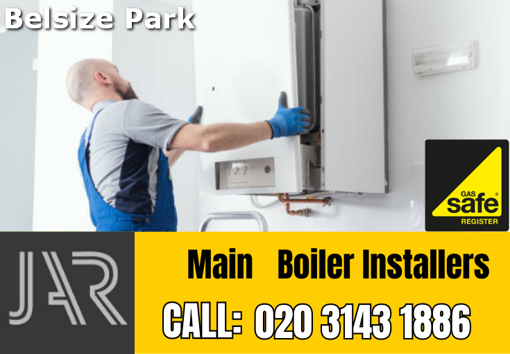 Main boiler installation Belsize Park